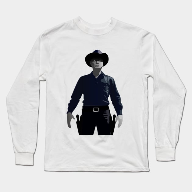 An Unslung Gun Long Sleeve T-Shirt by solublepeter